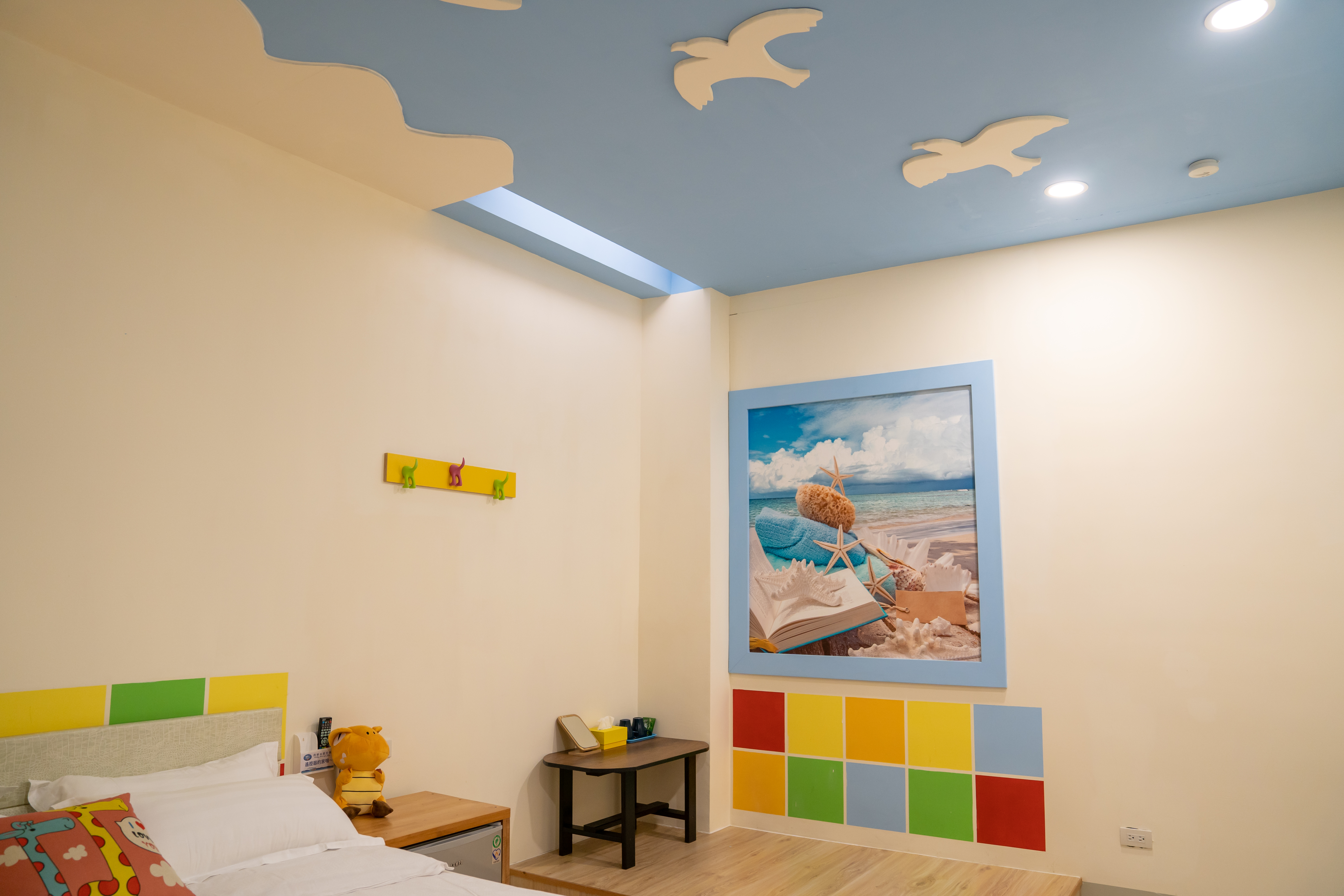 澎湖旅遊-貝殼白雙人房